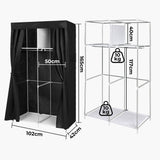 Levede Portable Closet Wardrobe Organizers 102CM-1937319818889924610