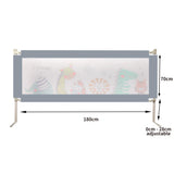 Bopeep Kids Baby Safety Bed Rail Guard Medium-1910113155162443778