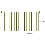 Marlow 2XBlockout Curtains Chenille 240x250 Green-1910113280945426434