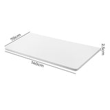 Levede Desktop For Motorised Adjustable Black 140X70CM White-1910112989114142722