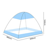 Dreamz Mosquito Bed Nets Foldable Canopy King-1910112870826381314