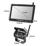 7" Wireless Rear View Monitor +2 WIFI-1910113261559353346