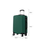 Slimbridge 28" Luggage Suitcase Travel Green 28 inch-1910112830313598978