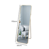 Yezi Full Length Wall Mirror 1.7m Floor-1910113318048239618