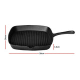 TOQUE Non-stick Frying Pan Cast Iron-1919892906987098114