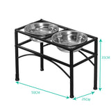 PaWz Dual Elevated Raised Pet Dog Puppy Large-1910113146803195906