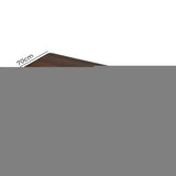 Levede Desktop For Motorised Adjustable Black 140X70CM Walnut-1910112988929593346
