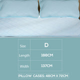 Dreamz Mattress Protector Cool Topper Double-1910112893622423554