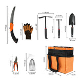 Lambu Gardening Hand Tools 7PC with Storage Bag-1910113070563332098