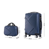 Slimbridge 2pcs 20"Travel Luggage Set Novy-1910112832507219970