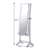 Levede Mirrored Jewellery Holder Dressing-1917016722989256706