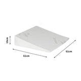 DreamZ Bedding Wedge Pillow Memory Foam White 10-1910113041937207298