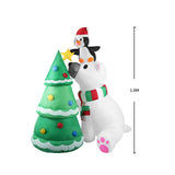Santaco Inflatable Christmas Decor Polar-1910113135277248514