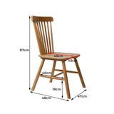 Levede 2x Dining Chairs Kitchen Windor Oak-1910113281884950530