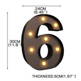 LED Metal Number Lights Free Standing-1937319792201568258