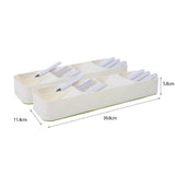 2x Cutlery Organiser Drying Tray Kitchen-1910112823896313858