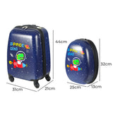 BoPeep 16''13'' 2PCS Kids Luggage Set Space Dino-1910113157435756546