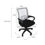 2x Levede Office Chair Gaming Computer Grey-1910113032080592898