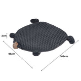 PaWz Pet Bed Cat Calming Beds Dog Squeaky L Charcoal Large-1910112963918958594