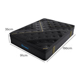 Dreamz Spring Mattress Bamboo Euro Top Single-1910112889654611970