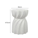 Levede Side Table End Terrazzo Hourglass-1910113292962107394