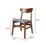 Levede 2xDining Chairs Kitchen Chair Brown 2Pack-1910113288688111618