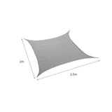 Mountview Sun Shade Sail Cloth Canopy Grey-1910112908646420482