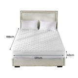Dreamz Mattress Protector Topper Bamboo Double-1910112876207673346