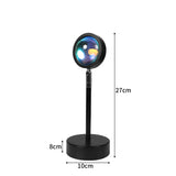 EMITTO Rainbow Sunset Projection Lamp-1910112851855544322
