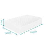 DreamZ Fitted Waterproof Bed Mattress Protector Queen-1910113038141362178