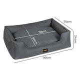Pawz Waterproof Pet Dog Calming Bed-1937319804604125186