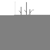 Levede Coat Rack Clothes Stand 8 Hook Organizer Black-1910112989923643394