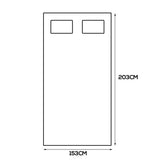Dreamz Bamboo Pillowtop Mattress Topper Queen-1910112894536781826