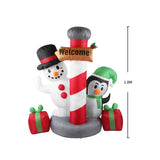 Santaco Inflatable Christmas Decor Pole-1910113135096893442