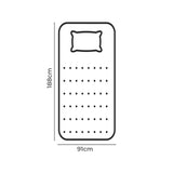 Dreamz Pillowtop Mattress Topper thickness 5cm-1910112193047826434