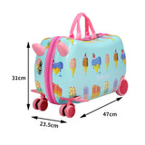 BoPeep Kids Ride On Suitcase Children-1910113154680098818