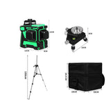 Traderight Laser Level Green Light Self-1910113122304266242