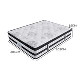 Dreamz Spring Mattress Bed Pocket Egg Super King-1910112880045461506