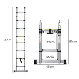 Traderight Folding Multi Purpose Ladder 8 Step-1937319795510874114