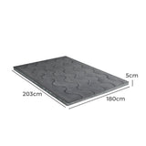 Dreamz Pillowtop Mattress Topper Protector Single-1910112899888713730