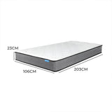 Dreamz Spring Mattress Pocket Bed Top King Single-1910112886638907394