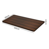 Levede Desktop For Motorised Adjustable 120X60CM Walnut-1910112988283670530