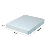 Dreamz Single Mattress Protector Pillowcases Single Blue-1910112878220939266
