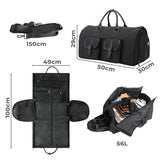 Slimbridge Carry On Garment Bag  2 In 1 Suit Bag-1937319808949424130