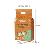 PaWz 2.5kg Tofu Cat Litter Clumping Green Tea x2-1937319790116999170