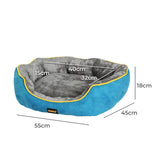 PaWz Electric Pet Heater Bed Heated S Blue Small-1910112463278444546