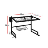 TOQUE Dish Drying Rack Over Sink Steel 65 CM-1910112820297601026