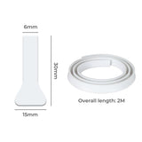 Dutxa200CM Shower Strip Water Barrier-1910113128918683650