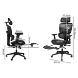 LEVEDE Ergonomic Office Chair Mesh Executive Seat-1937319820450205698