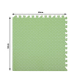 Bopeep EVA Foam Kids Play Mat Floor Green-1910113152381620226